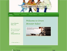 Tablet Screenshot of gmsalesllc.com